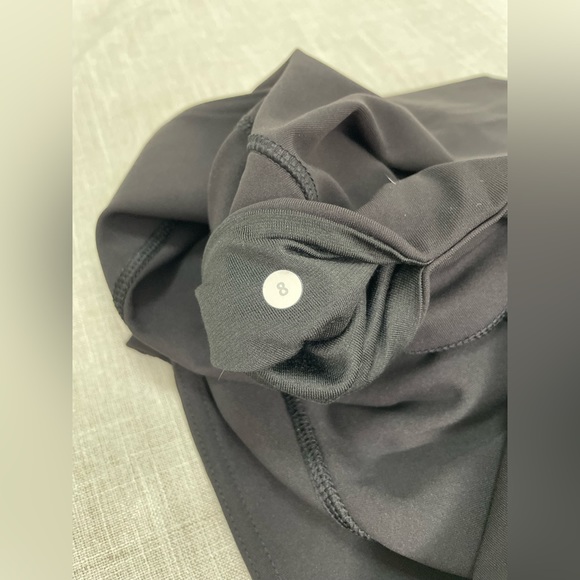 Lululemon Wunder Under Black Mid/low Waist Luxtreme Size 8 - Picture 9 of 11